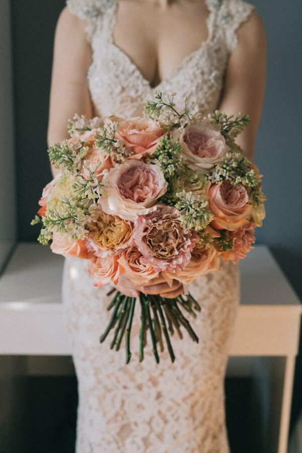 Bouquet de mariée maison cléome normandie caen