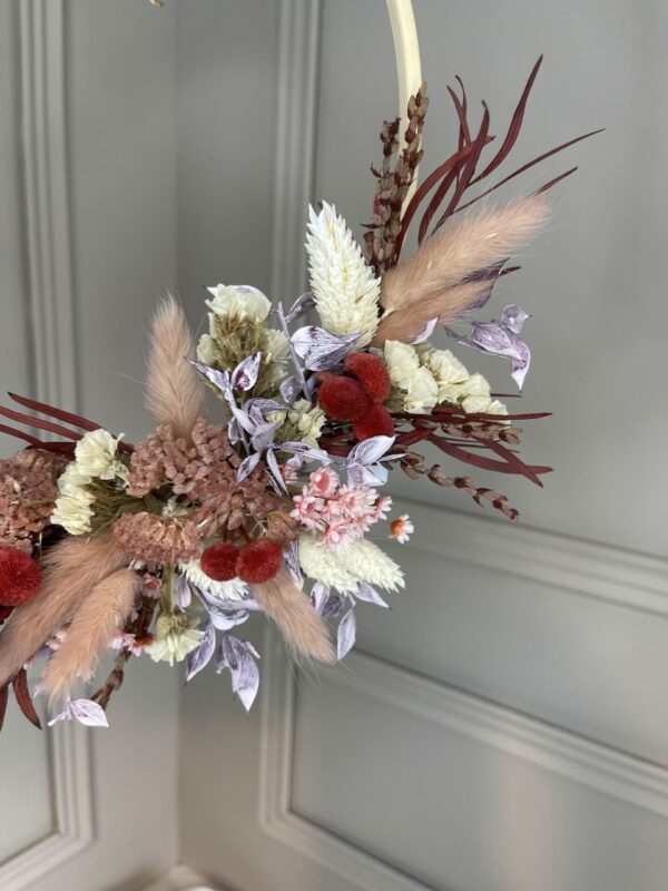 Composition et bouquet en fleurs séchées maison cléome normandie caen