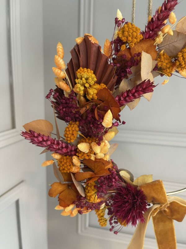 Composition et bouquet en fleurs séchées maison cléome normandie caen