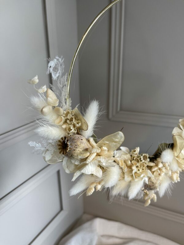 Composition et bouquet en fleurs séchées maison cléome normandie caen