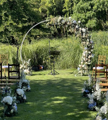 Arche cérémonie mariage maison cléome normandie caen